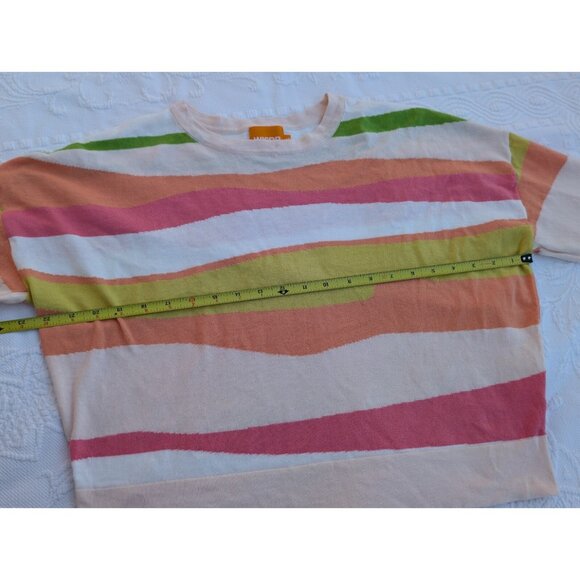 WISPR Brodie Sweater Sunset Victory Crew Neck Silk Blend Small READ Swift Lover - Picture 8 of 16